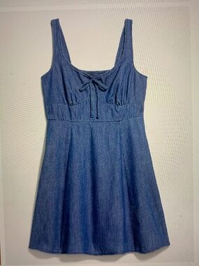 Old Navy Fit and Flare denim 100 percent cotton dress, XS